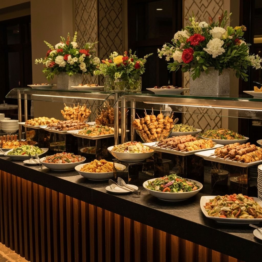Turkish and Mediterranean catering spread for corporate events and private functions by Cappadocia Cafe Sydney