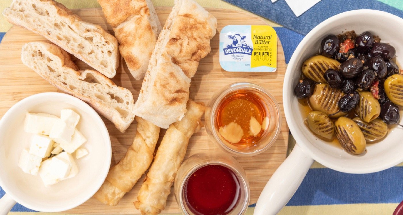 Turkish breakfast board at Cappadocia Cafe Darlinghurst